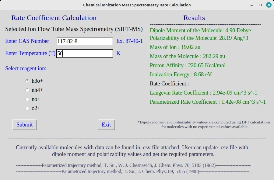 SIFT-MS: Computing Reaction Rates in SIFT-MS Kinetics – Part 2